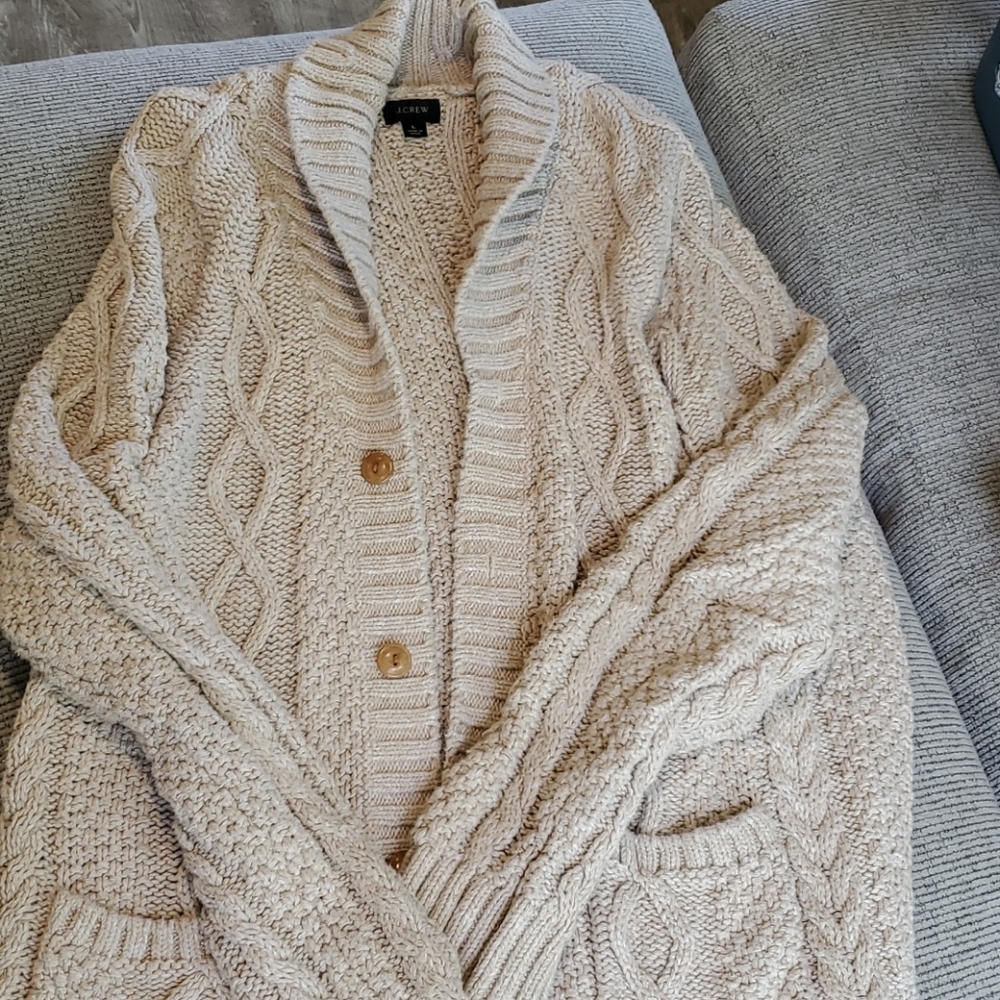 JCrew Shawl Collar Cardigan